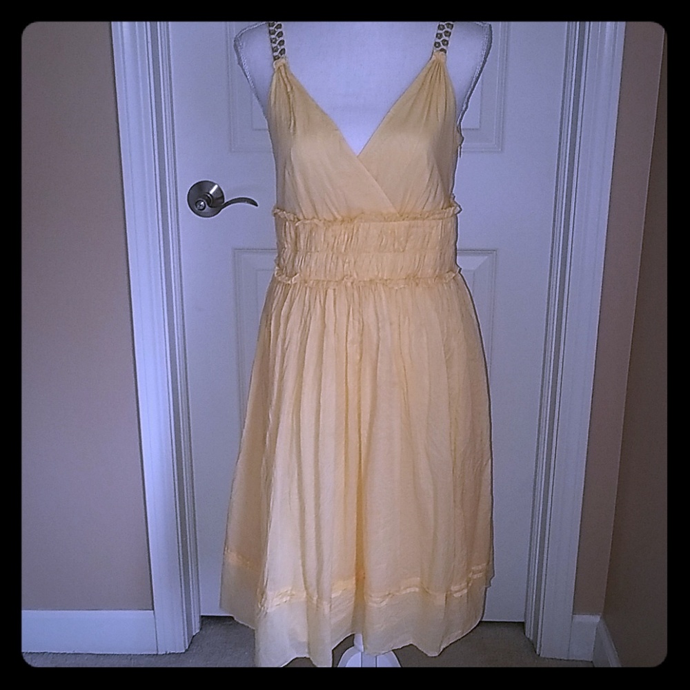 Calvin Klein yellow sundress